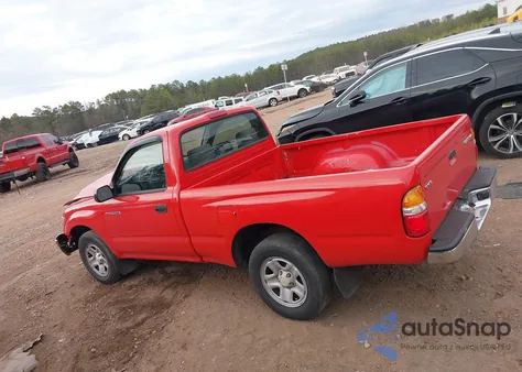 2001 Toyota Tacoma z USA, uszkodzony, nr VIN 5TENL42N61Z753711